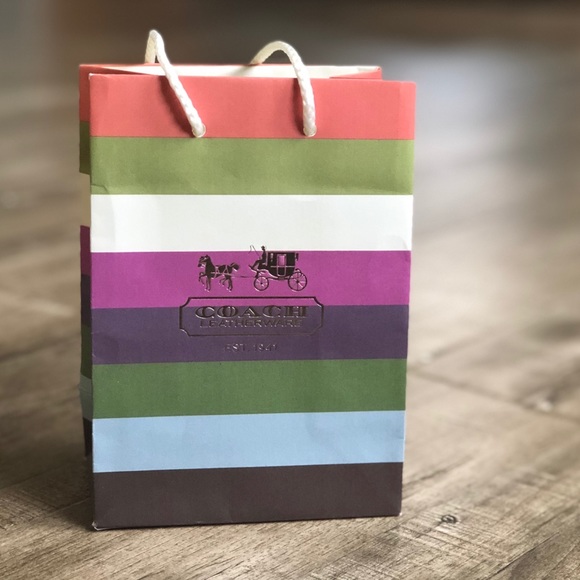 Coach Small Gift bag
